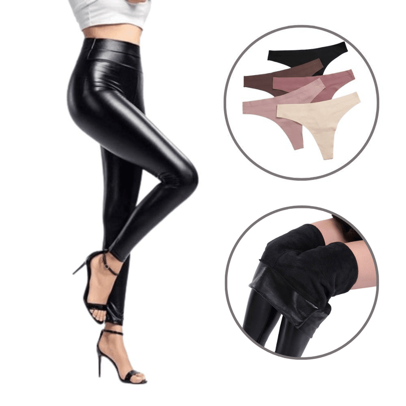 Calça Legging Forrada + 5 Calcinhas de Brinde