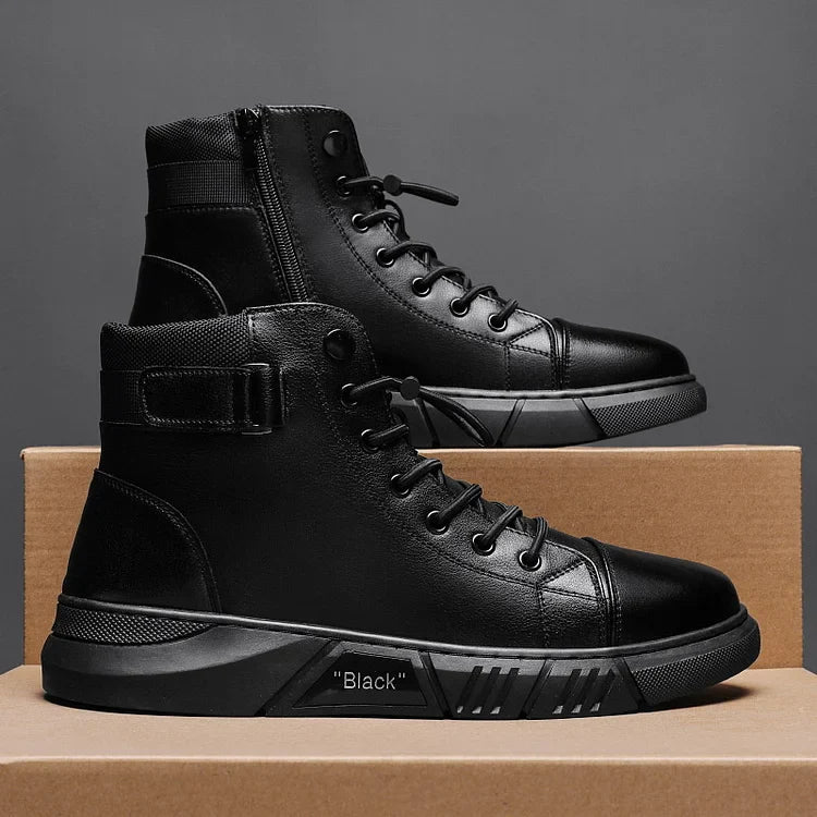 Bota de Couro Black Ghost  50% de Desconto - Últimas 10 Unidades + Frete Grátis