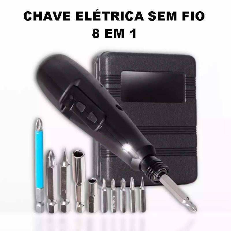 Chave Elétrica 8 em 1 Slim - FlexKey