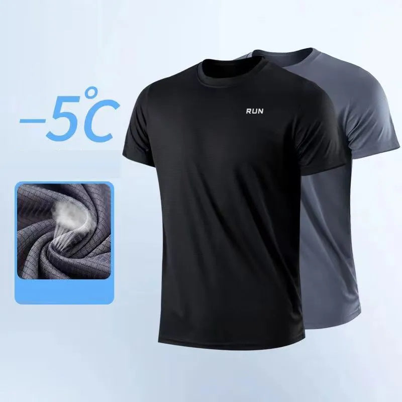 Kit com 5 Camisetas Esportivas Masculinas - DryMax